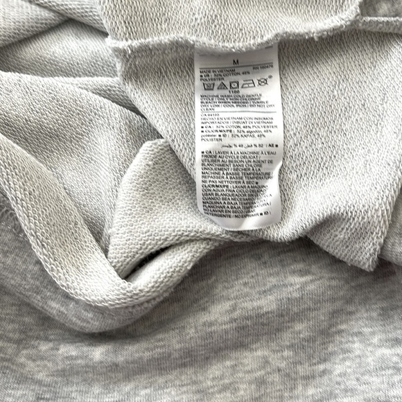 Women’s Old Navy Loose Cross-Front French-Terry Hoodie, Size Medium - Picture 5 of 5